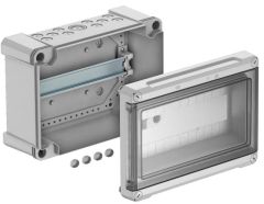 Distribution box, 12 division units‐Polycarbonate; L286xW202xH125 - (Germany) - OBO Bettermann