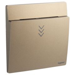 1 Gang RFID keycard - Dark Bronze - Legrand