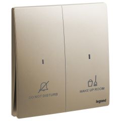 2 Gang Do Not Disturb and Make Up my Room - Dark Bronze - Legrand