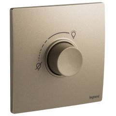 1 Gang LED dimmer - Dark Bronze
