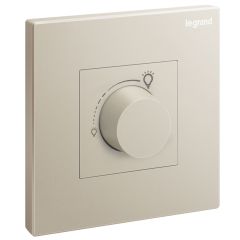Galion - 1 Gang incandescent LED rotary dimmer - Champagne - Legrand