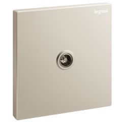 Galion - 1 Gang TV female socket outlet - Champagne - Legrand