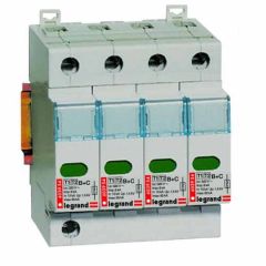 70KA, 3P+N, 2KV, Surge Arrestor With Pluggable Cartridge (SPD) - Legrand