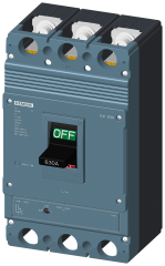 600A, 3P, 55KA, MCCB (Adjustable type) - (India) - Siemens