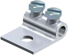 Hot-Dip galvanized Clamping shoe for Rd 8mm Conductor, DIN 267 - (Germany) - OBO Bettermann