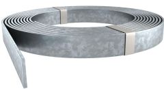 30x3mm, Steel strip 20Meter Roll, Hot-dip galvanized, DIN EN ISO 1461, Price/Meter - (India) - OBO Bettermann
