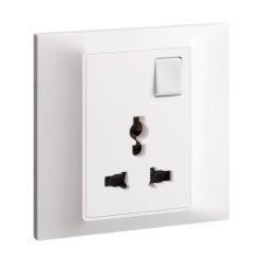 Multi Standard Socket - White - Legrand