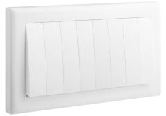 2x4 Gang 1 Way switch - White - Legrand