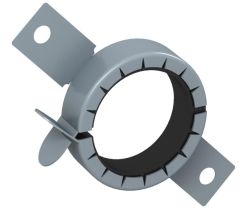 TCX-032, Ø32mm Pipe sleeve with 2 fastening straps - OBO Bettermann - (Made in Germany)