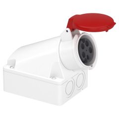 16A Wall Socket 3P + N + E 380-415V AC IP44 6h - (Italy) - Schneider