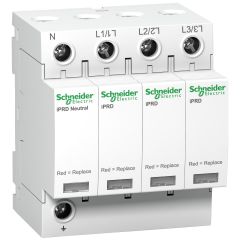 40KA, 3P+N, 1.4KV, Type-2, Surge Arrester With Pluggable Cartridge (SPD) - Schneider