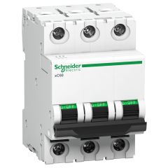 10A, 3P, 10kA, MCB, (C-Curve) - Schneider
