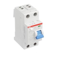 25A, 2P, 30mA, Type-AC, RCCB - (Italy) - ABB