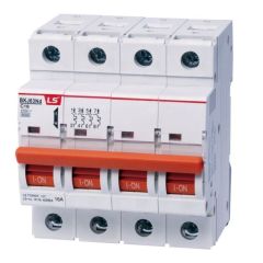 25A, 4P, 6kA, MCB, (C-Curve) - LS