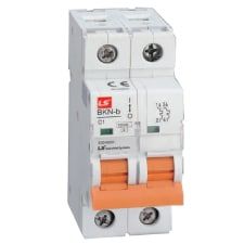 10A, 2P, 10kA, MCB, (C-Curve) - LS