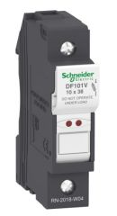 Fuse carrier TeSys DF, 1P 32A, fuse size 10x38 mm, blown fuse indicator - Schneider