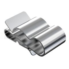 Cable Clip for PV Panels for Holding 2 Cables. SS304 - (China) - Enerak