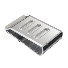 90°Cable Clip for PV Panels for Holding 2 Cables SS304 - (China) - Enerak