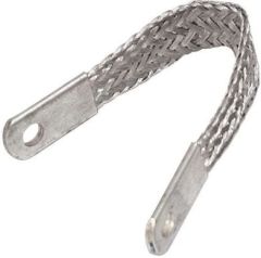 Ground Strap, 40A Max, 200mm Long, 6.5mm Hole Diameter - (China) - Enerak