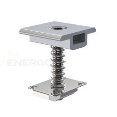 Adjustable (30-40mm) Inner Clamp Anodized Aluminum, SS304 Screw - (China) - Enerak