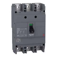 160A, 3P, 25kA, MCCB (EZC - Fixed Type) - Schneider