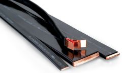 5 x 50 x 1 mm, Flexbar, 2 - Meter, Amp : 850A - (Made in France - Gindre)