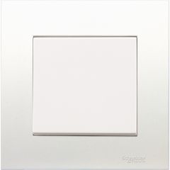 1-Gang, 1-Way; Vertical Switch, White - Schneider