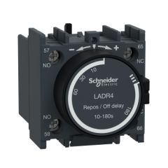 10 - 180s, Off delay timer, Range: TeSys - Schneider