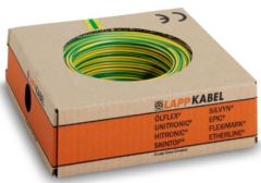 ÖLFLEX SOLAR XLR-E cable, cross-linked solar, 4mm Sq, core insulation color GREEN/YELLOW, Outer Jacket - Black, 1 drum = 500-meter cable - (Korea) - Lapp