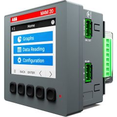 M4M 20 Network analyzer with 2 digital outputs, aux supply 48-240 V AC/DC, Bluetooth and Modbus RTU - (Italy) - ABB