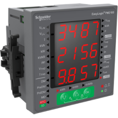 PM2130, Energy Meter, Accuracy Class - 0.5, LED display (With RS-485 port) - Sub-billing with data recording - Schneider