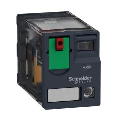 Miniature plug-in relay, 10 A, 3 CO, 120 V AC - Schneider