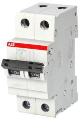 50A, 2P, 10KA, MCB, (C-Curve) - (India) - ABB