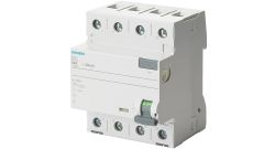 40A, 4P, 30mA, Type-AC, RCCB - Siemens