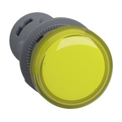 Pilot Light Ø 22 - YELLOW - LED – 110 V DC - Schneider